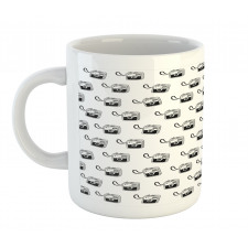 Doodle Retro Photo Devices Mug