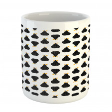 Abstract Silhouette Pattern Mug