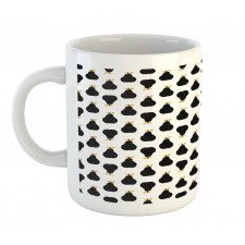 Abstract Silhouette Pattern Mug