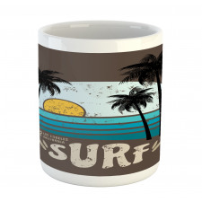 Los Angeles Beach Grunge Mug