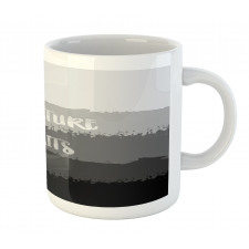 Brush Stroke Words Mug