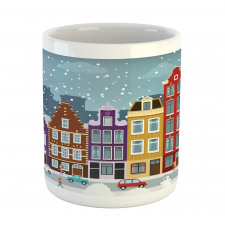 Dutch Town in the Winter Mug