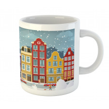 Dutch Town in the Winter Mug