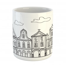 Village Houses Theme Mug