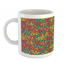 Retro Colored Doodle Mug