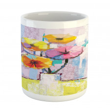 Abstract Oil Paint Art Mug