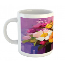 Hand Painted Bouquet Mug