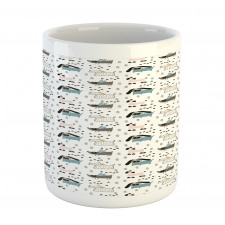 Scandinavian Artwork with Dog Mug