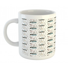 Scandinavian Artwork with Dog Mug