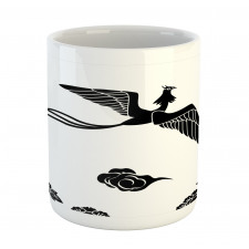 Abstract Mythological Bird Mug