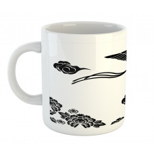 Abstract Mythological Bird Mug