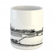 Antique Paris Sketch Art Mug