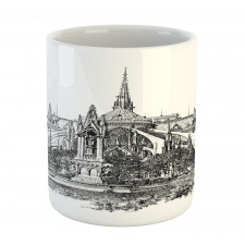 Historic French Landmark Mug