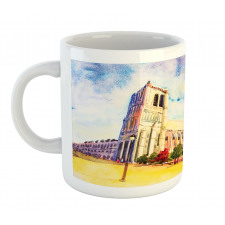 Watercolor Street View Mug