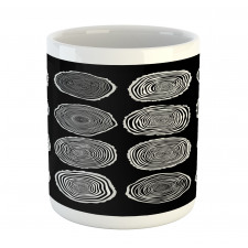 Abstract Whirlpool Timber Mug