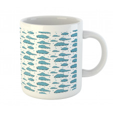 Rain Drops and Clouds Mug