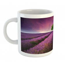 Lavender Fields and Tree Mug