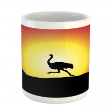 Running Animal Silhouette Mug