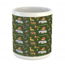 Childish Cartoon Savannah Mug