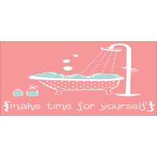 Tub with Inspirational Saying Mug