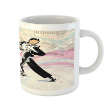 Romantic Dancing Couple Words Mug