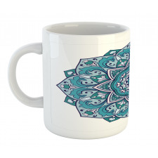 Curly Eastern Flower Mug