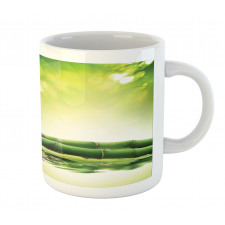 Meditation Stones Bamboo Mug