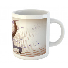 Pop Art Vintage Retro Style Mug