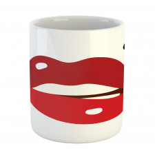 Minimalistic of Upper Lip Mole Mug