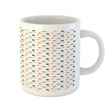 Astro Planets Rockets Mug