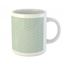 Simplistic Repetitive Fruit Mug