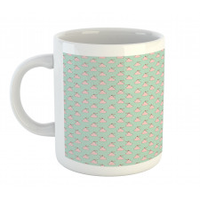 Simplistic Repetitive Fruit Mug