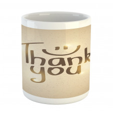 Simple Words Smiling Sign Mug