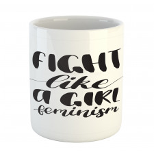 Feminism Through Typo Mug
