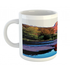 Majestic Cliffs Dawn Photo Mug