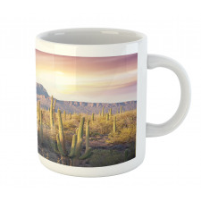 Saguaro Cactus and Mountain Mug