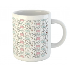 Doodle Golf Polo Shirt Mug