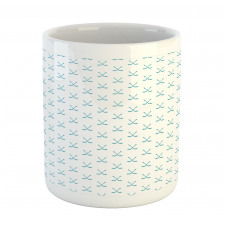 Clubs Sticks Graphic Pattern Mug