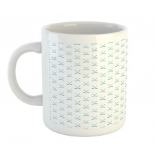 Clubs Sticks Graphic Pattern Mug