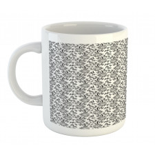 Floral Ornamental Design Mug