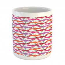 Romantic Petals Design Mug