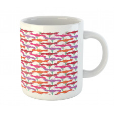 Romantic Petals Design Mug