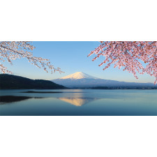 Japan Mountain and Sakura Mug