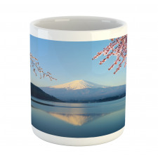 Japan Mountain and Sakura Mug