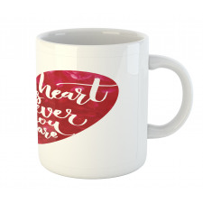 My Heart is Wherever You are Mug