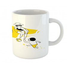 Happy Family at the Beach Mug