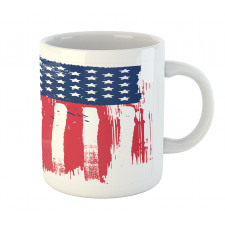 Vertical Hand-drawn Flag Mug