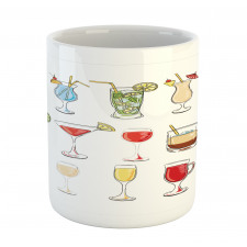 Alcoholic Drinks Art Mug