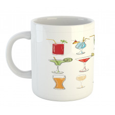 Alcoholic Drinks Art Mug