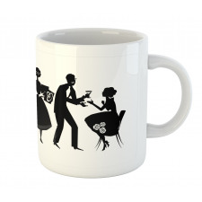 50s Party People Mug